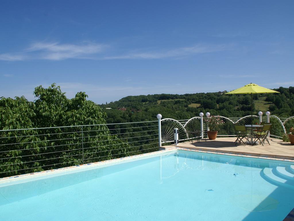 Modern Holiday Home With Private Pool Loubressac Zimmer foto
